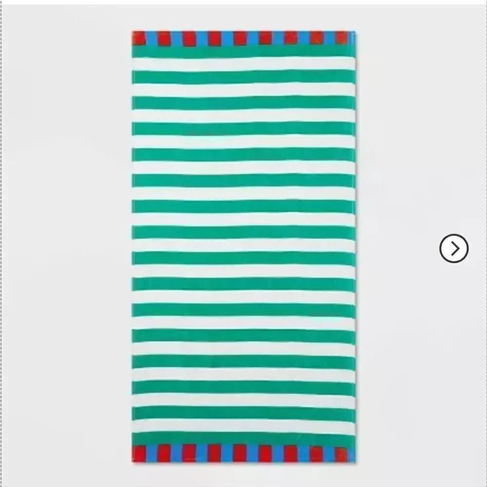 Warm Striped Beach Towel - Sun Squad™
